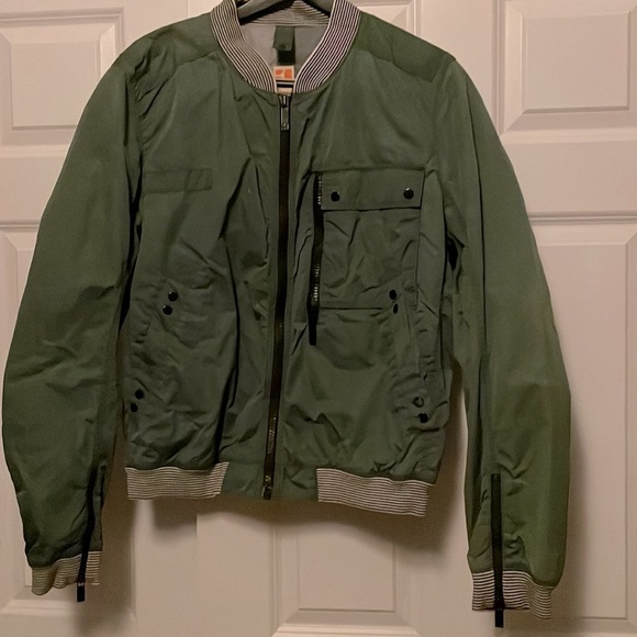 Boss Orange wind jacket with stripes - Picture 1 of 7